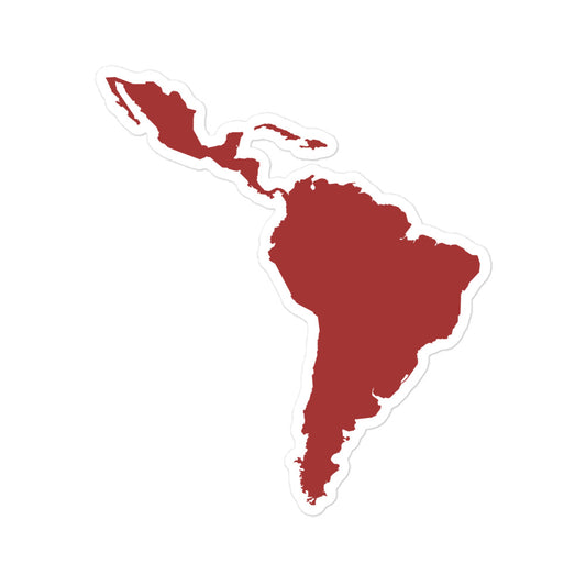 Pegatinas/Adesivo Mapa Latinoamérica